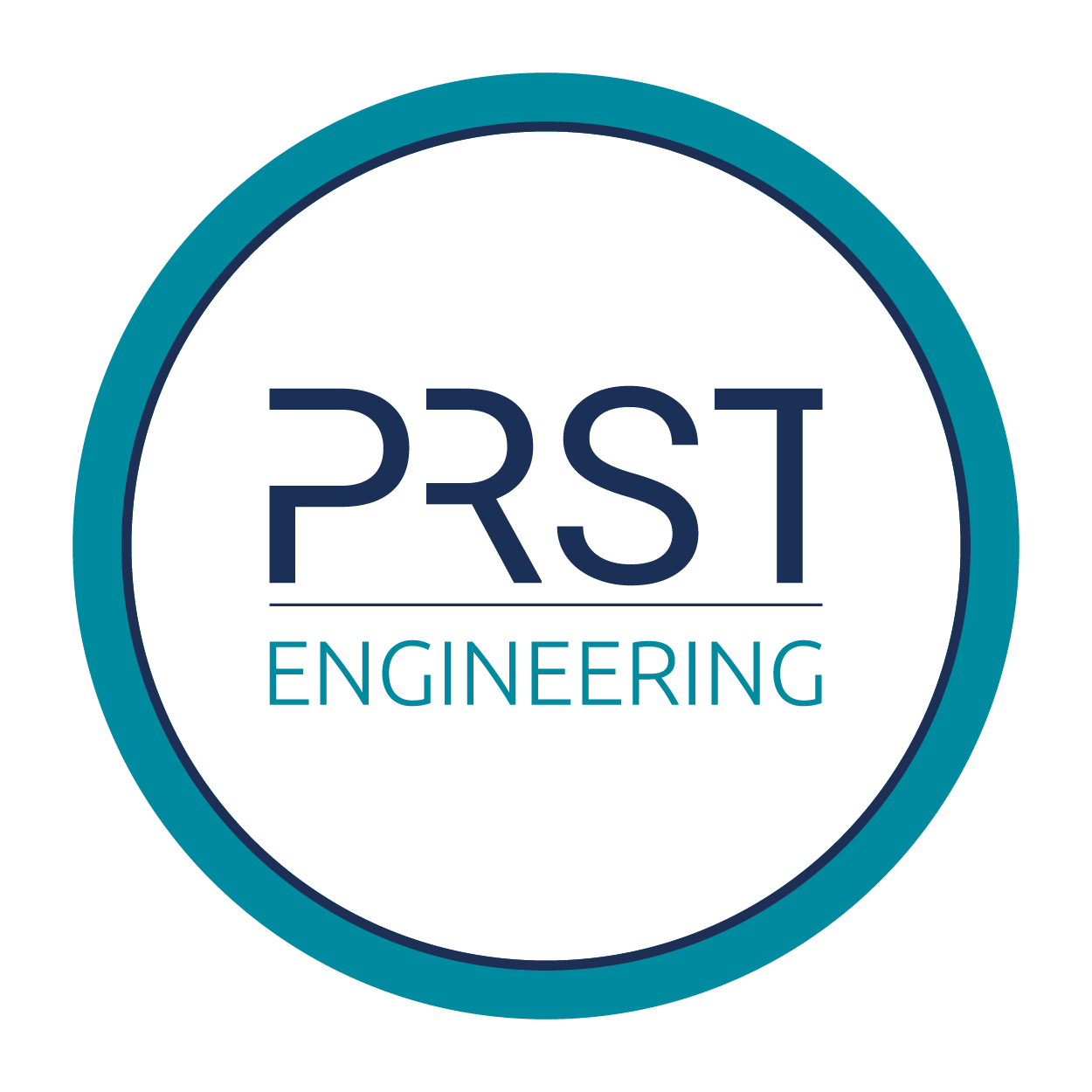 logotipo del PRST Engineering, filial del Grupo PRST en el sur de Francia